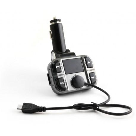 Omega OUTF28 FM-sender 87,5 - 108 MHz Bluetooth Sort, Grå