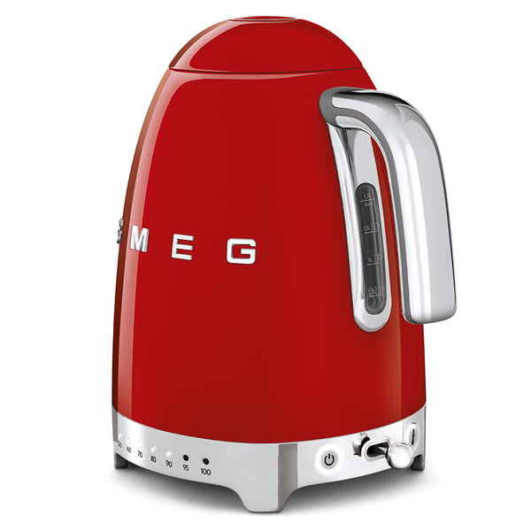 Pikkukuva 2 / 6: Smeg KLF04RDEU 1.7l 2400W Punainen Vedenkeitin (KLF04RDEU)
