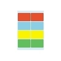 HERMA Multi-purpose labels 26x40 mm colours assorted 40 pcs. liimaetiketti