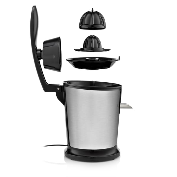 Tristar CP-3002 elektrisk citruspress 85 W Svart, Rostfritt stål