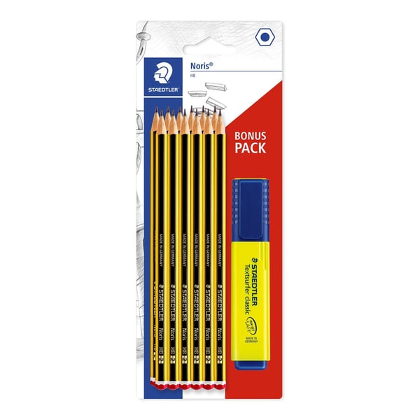 Miniatyrbild 1 av 4: Staedtler 120 BK12P1 blyertspenna HB 12 styck