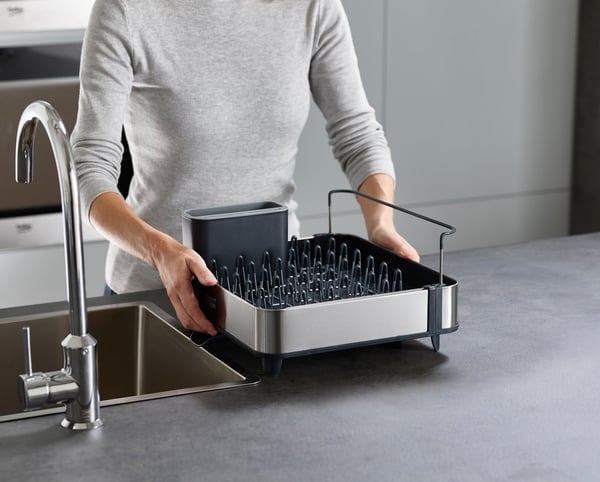 Joseph Joseph 85153 diskställ Svart, Rostfritt stål