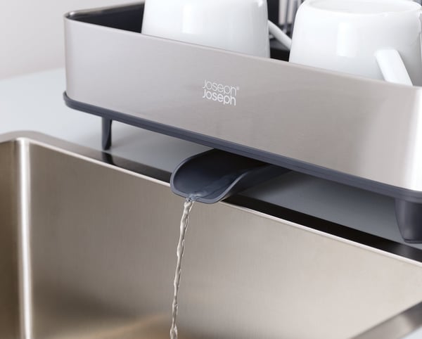 Joseph Joseph 85153 diskställ Svart, Rostfritt stål