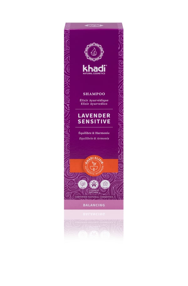 Khadi Lavender Sensitive 200 ml Shampoo Unisex