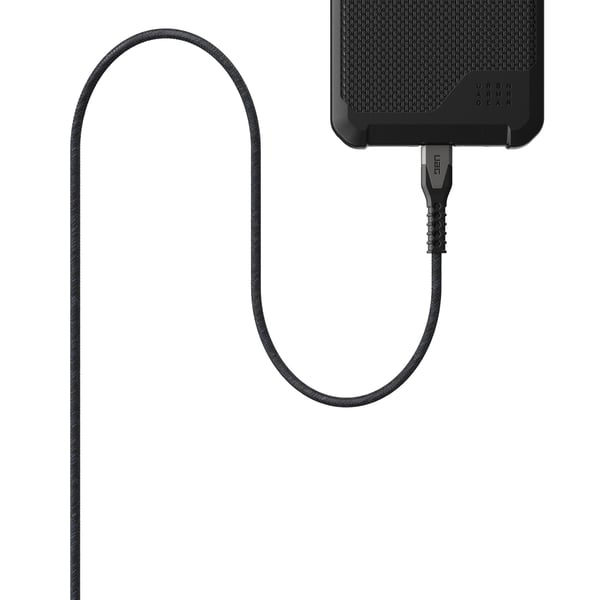 Urban Armor Gear Kevlar 1,5 m Musta, Harmaa