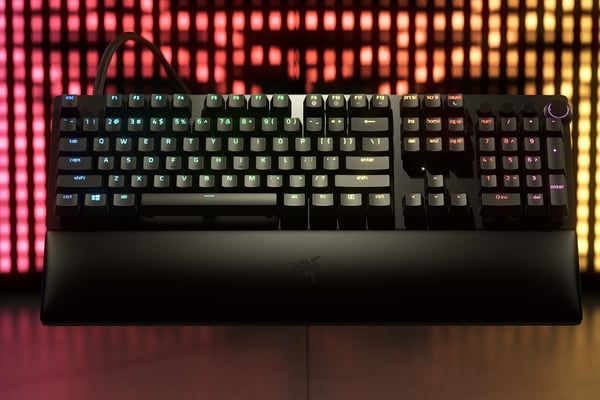 Miniatyrbild 2 av 6: Razer Huntsman V2 tangentbord Spela USB Fransk Svart