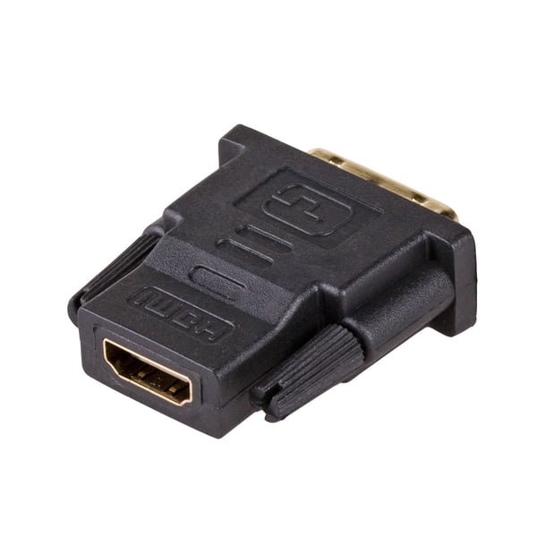Akyga Adapter AK-AD-41 DVI-D Dual link M - HDMI F black color - Adapter - Digital/Display/Video DVI 24+1 Musta
