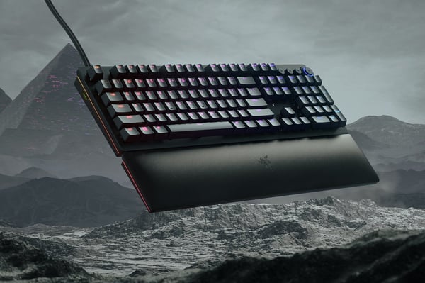 Miniatyrbillede 14 af 17: Razer Huntsman V2 Analog tastatur Spil USB QWERTY US engelsk Sort