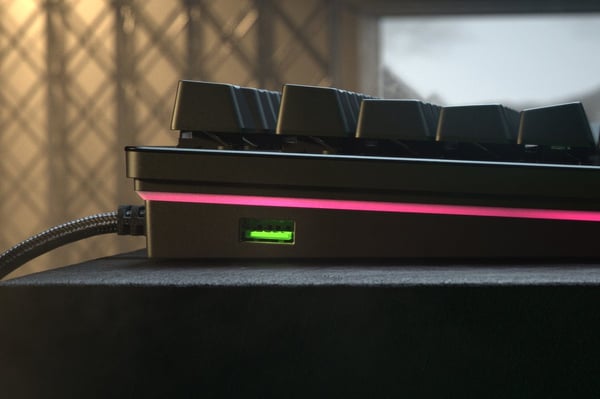 Miniatyrbillede 8 af 17: Razer Huntsman V2 Analog tastatur Spil USB QWERTY US engelsk Sort