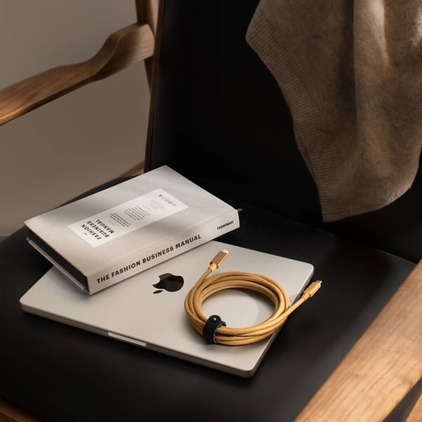 Native Union Belt USB-kabel USB 2.0 2,4 m USB C 0,48 Gbit/sek. 240 W Grøn