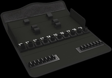 Wera 05136469001 skruetrækker bit-holder Tekstil