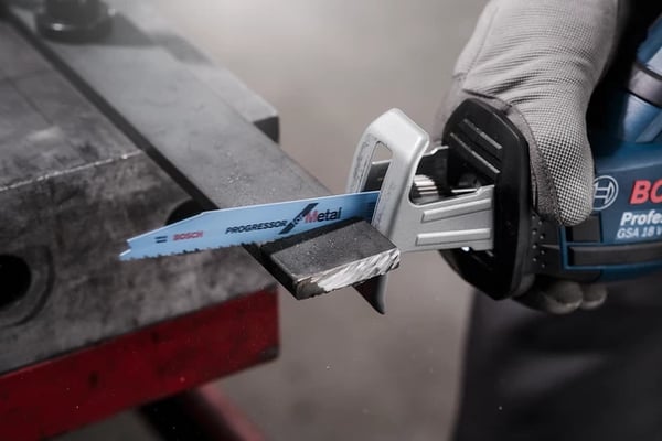 Miniatyrbillede 3 af 4: Bosch 2 608 654 401 stiksav, rullesav & sabelsavklinge Saber savklinge High Carbon Steel (HCS) 2 stk