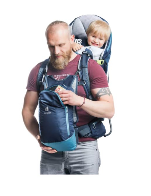 Pikkukuva 6 / 8: Deuter Kid Comfort Pro Vauvan kantoreppu Polyamidi Sininen