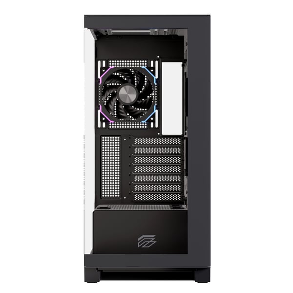 Miniatyrbillede 2 af 8: Einarex EXCS-ZE-10KR-B computeretui Midi Tower Sort
