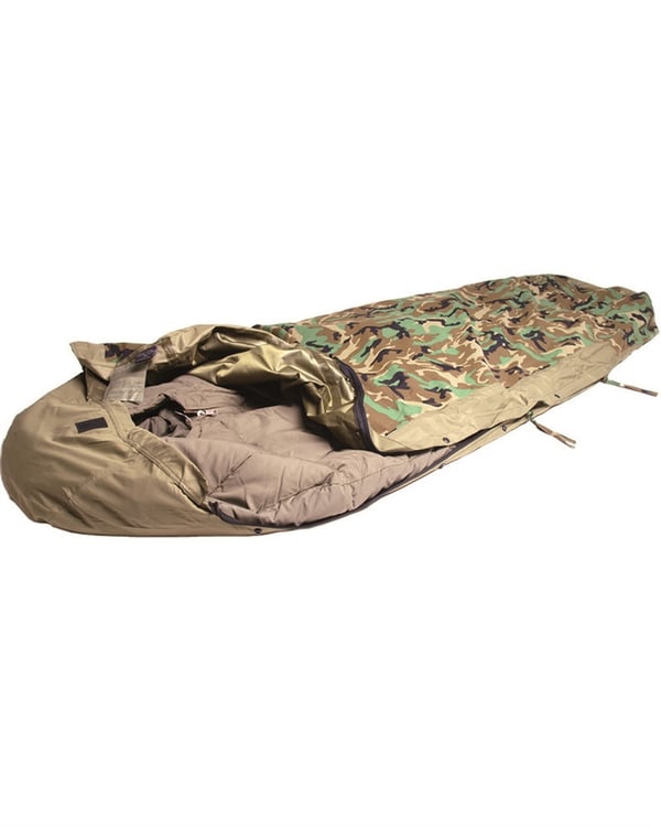 Sturm-Miltec 14115020 sovepose Voksen Mumietaske Nylon, Polyester Camouflage