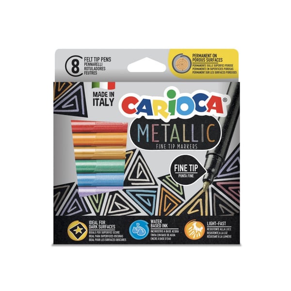 Carioca 43162 stiftpennor Multifärg 8 styck