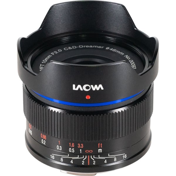 Laowa VE1020MFT kameran objektiivi Musta