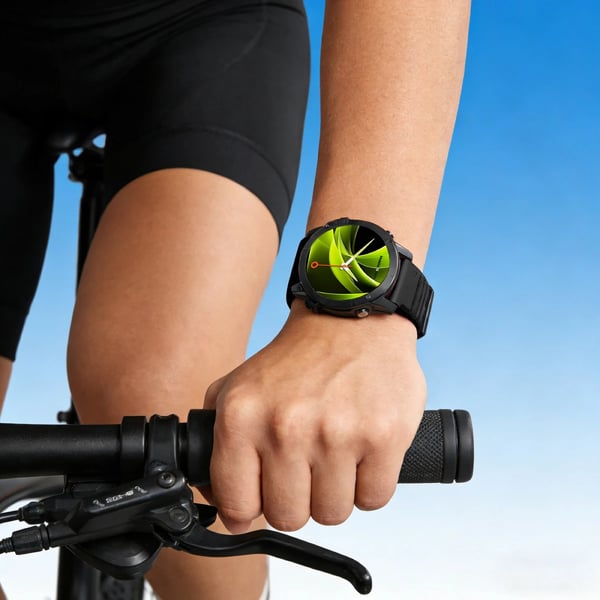 Mobile Origin MO-ESS-22-BLK Smart bærbart (wearable) tilbehør Rem Sort Silikone