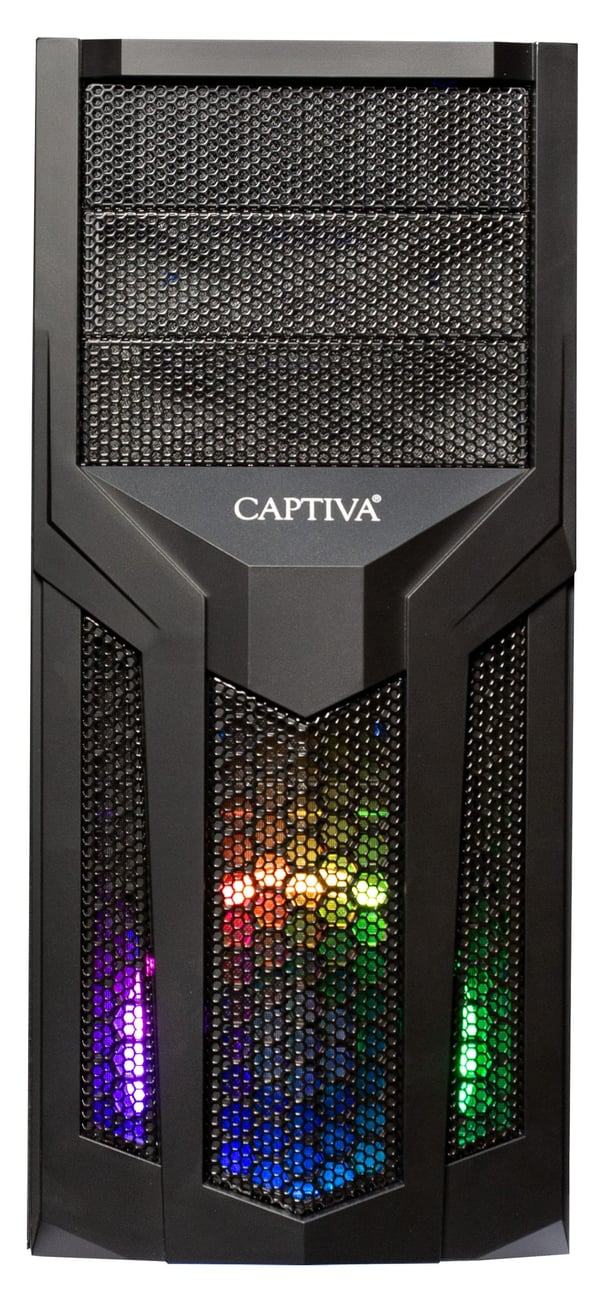 Miniatyrbillede 3 af 4: CAPTIVA Power Starter R64-642 AMD Ryzen™ 5 5600G 16 GB DDR4-SDRAM 1 TB SSD PC Sort