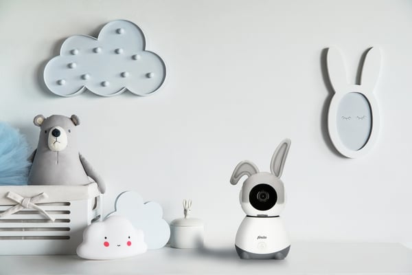 Alecto SMARTBABY10 Baby videoskærm Wi-Fi Anthracit, Hvid