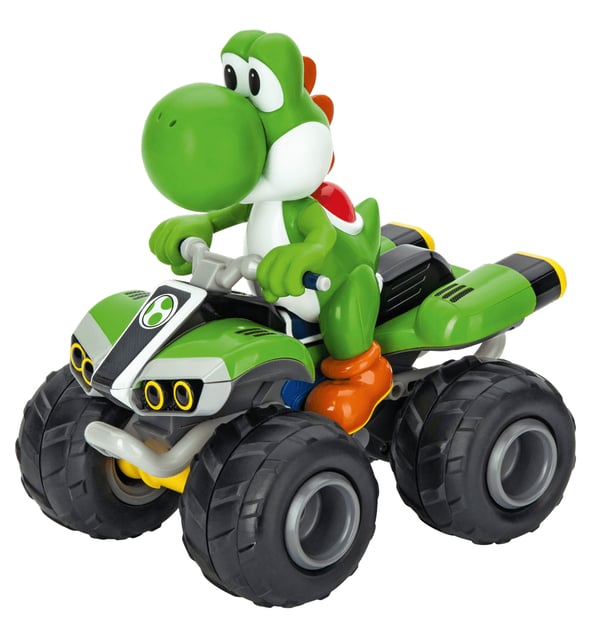 Carrera Yoshi radiostyrd modell Fyrhjuling Elmotor 1:20