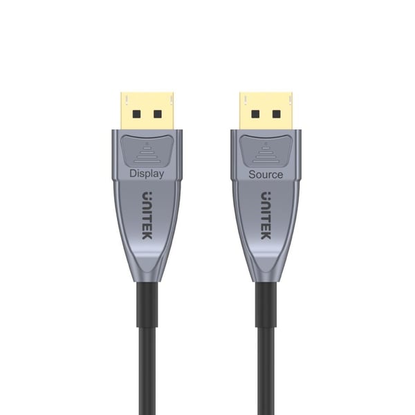 UNITEK C1615GY DisplayPort kabel 5 m Sort, Grå