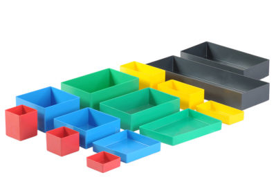 Miniatyrbillede 4 af 4: hünersdorff 624100 opbevaringskasse Opbevaringsboks Firkant Polystyren (PS) Rød