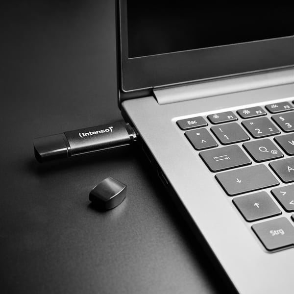 Intenso 3544490 USB-muisti 64 GB USB Type-A / USB Type-C 3.2 Gen 1 (3.1 Gen 1) Musta