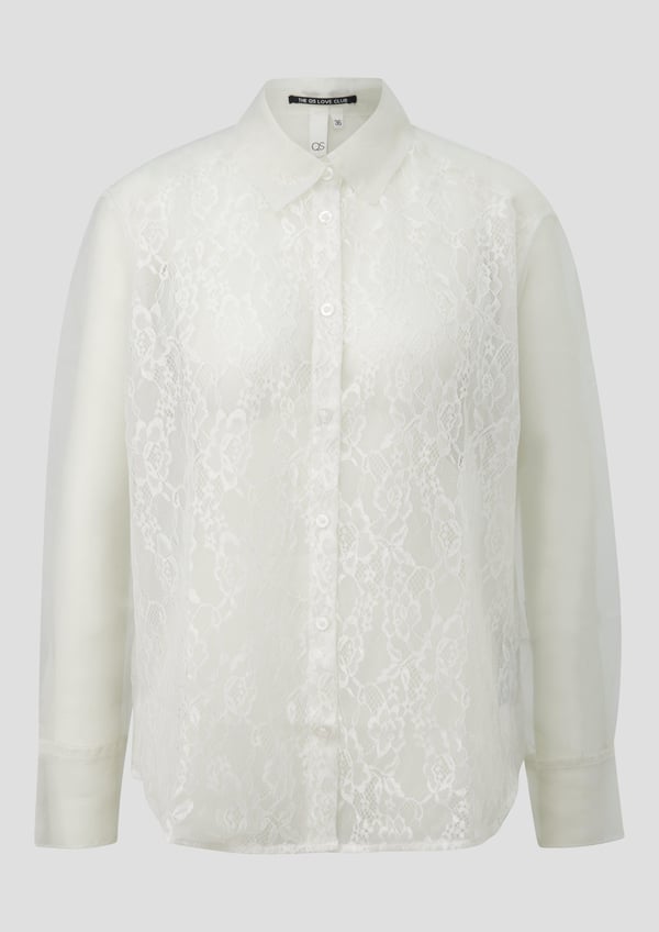 s.Oliver 2174124.0200.40 skjorte & top Bluse Langærmet Polyester