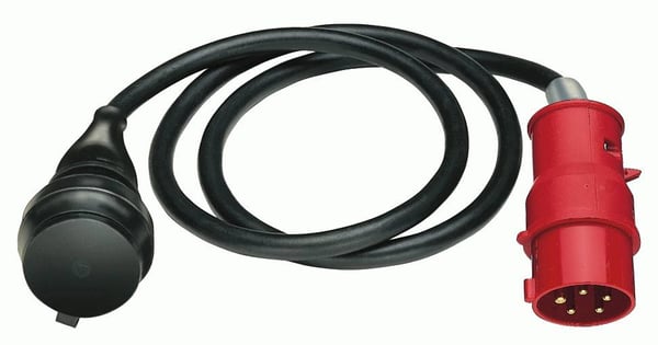 Brennenstuhl 1.5m H07RN-F 3G1,5 Sort 1,5 m