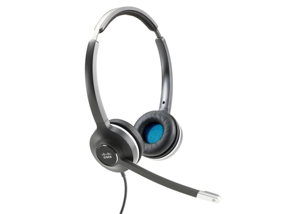 Cisco 532 Headset Ledningsført Kontor/Callcenter USB Type-A Sort Cisco 532 Headset Ledningsført Kontor/Callcenter USB Type-A Sort