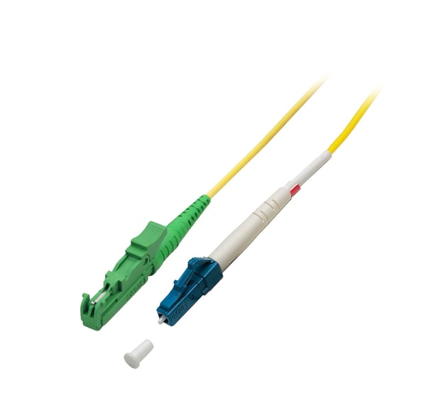 EFB Elektronik O1420.2 InfiniBand och fiberoptisk kabel 2 m E-2000 (LSH) LC I-V(ZN) H Gul