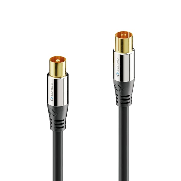 sonero S-AC000-075 koaxialkablar 7,5 m IEC Svart sonero S-AC000-075 koaxialkablar 7,5 m IEC Svart