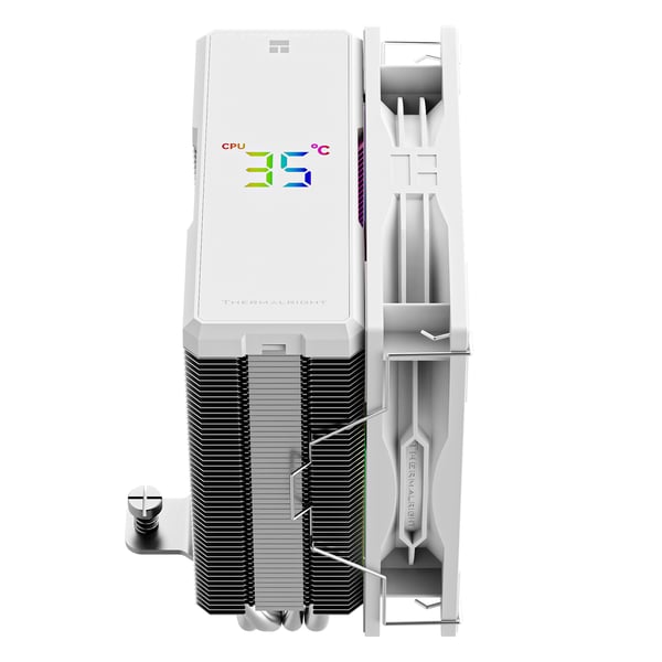 Miniatyrbild 6 av 9: Thermalright Assassin X 120 R Digital ARGB WHITE Processor Luftkylare 12 cm Vit