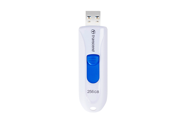 Transcend JetFlash 790 USB-nøgle 256 GB USB Type-A 3.2 Gen 1 (3.1 Gen 1) Hvid