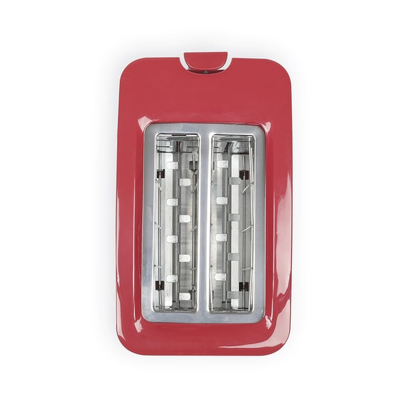 Livoo DOD162RC brödrostar 2 skivor 750 W Röd