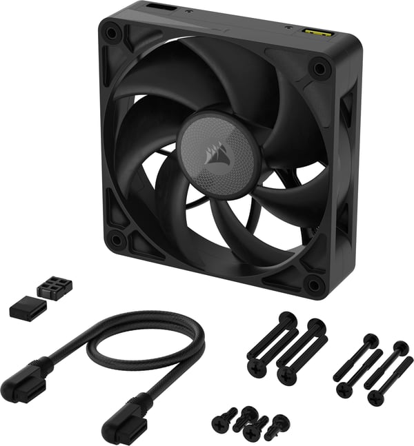 Miniatyrbild 2 av 3: Corsair iCUE LINK RX120 MAX Datorväska Fan 12 cm Svart 1 styck