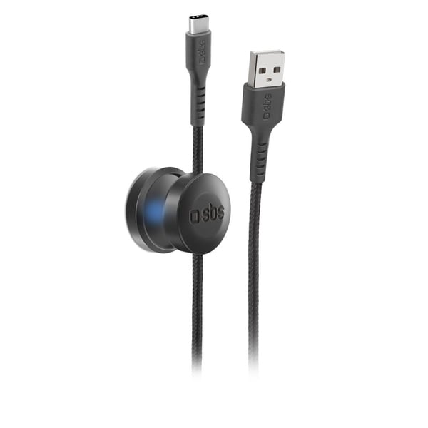 Pikkukuva 1 / 2: SBS TEMAGUSBCDG USB-kaapeli 2 m USB A USB C Musta