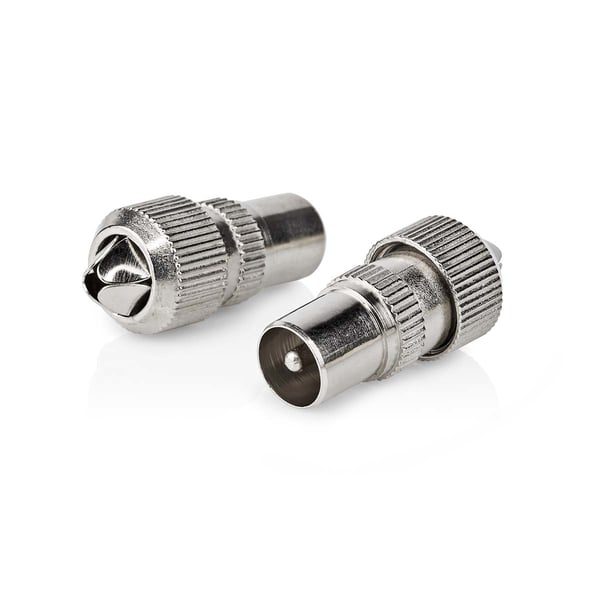 Pikkukuva 1 / 6: Nedis CSGB40902ME koaksiaaliliitin IEC 2 kpl 75 Ω