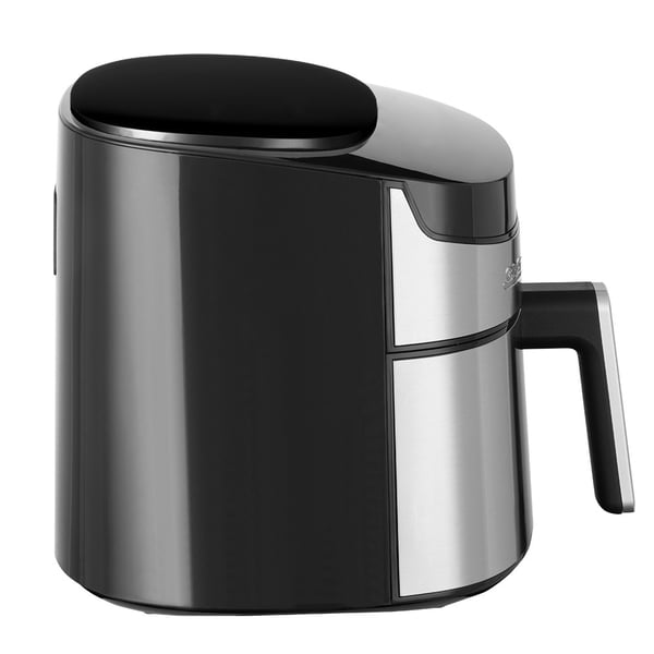 Gastroback Design Air Pro Enkelt 3,7 L Enkeltstående 1300 W Varmluftsteger Sort, Rustfrit stål