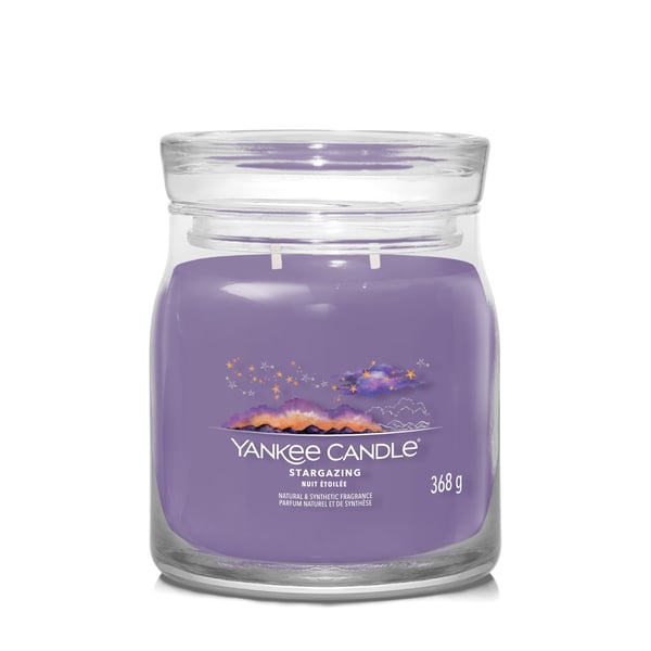 Yankee Candle Stargazing vahakynttilä Sylinteri Kukallinen Purppura 1 kpl