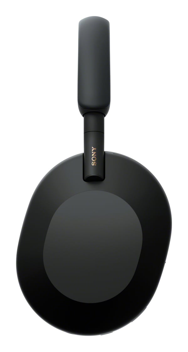 Miniatyrbillede 5 af 11: Sony WH-1000XM5 Headset Kabel & trådløs Opkald/musik Bluetooth Sort