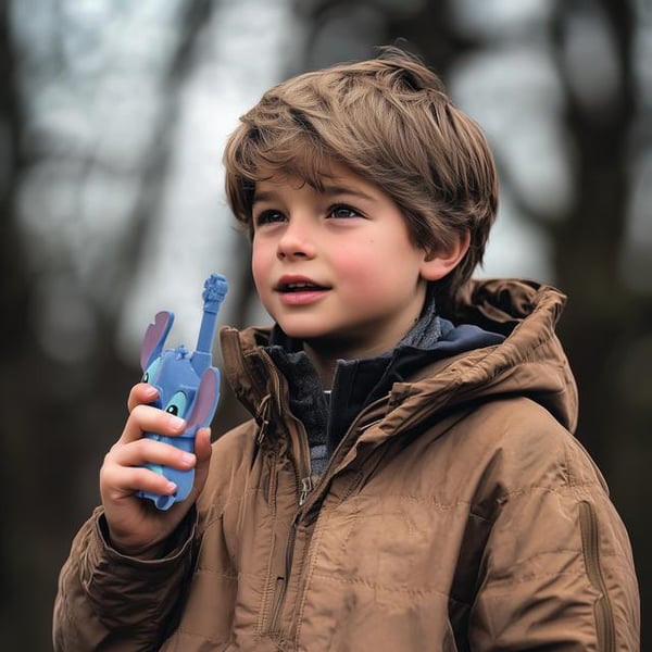 Miniatyrbillede 4 af 6: Lexibook Stitch 3D Walkie-talkie til børn