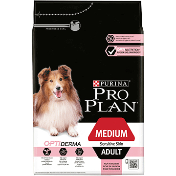Purina Medium Adult Sensitive Skin 14 kg Aikuinen Lohi Purina Medium Adult Sensitive Skin 14 kg Aikuinen Lohi