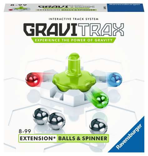 Pikkukuva 1 / 4: Ravensburger GraviTrax Balls & Spinner Lautapeli Palapeli