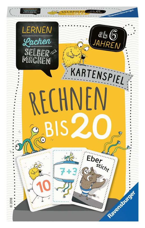 Ravensburger 80349 brætspil Kortspil Indlæring