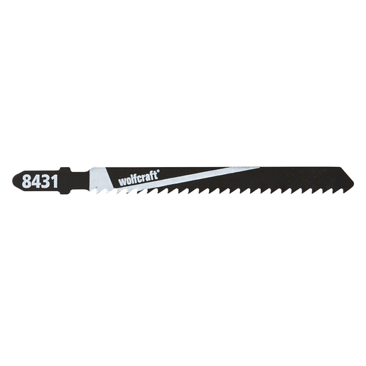Pikkukuva 1 / 2: wolfcraft GmbH 8431000 kuviosahan, lehtisahan & puukkosahan terä Kuviosahanterä Runsashiilinen teräs (HCS) 2 kpl