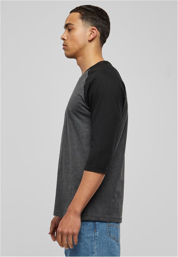 Urban Classics TB366 T-shirt 3/4 ærme Bomuld, Jersey, Polyester