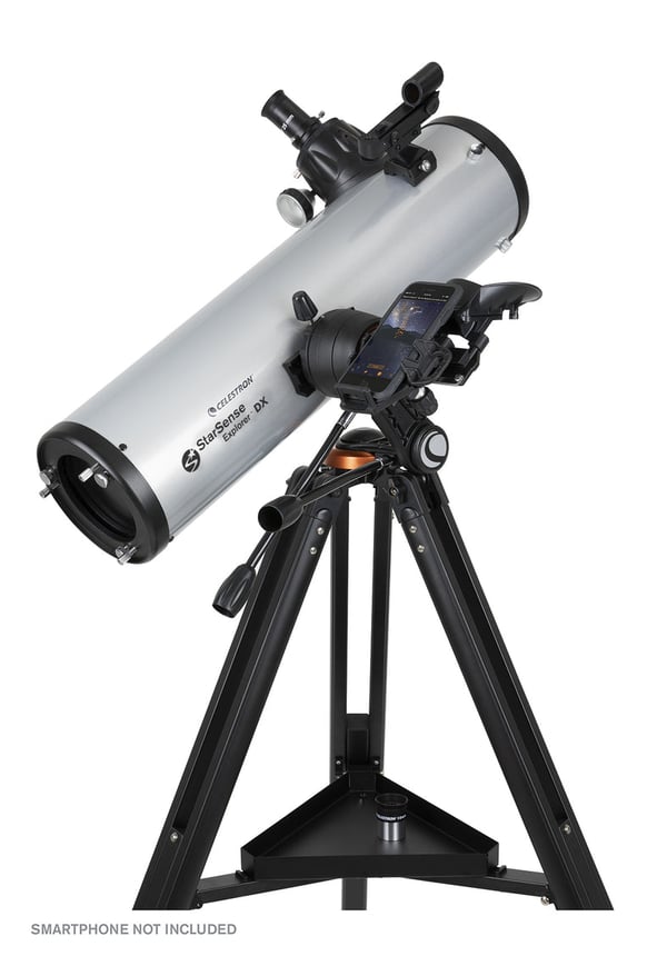 Celestron StarSense Explorer DX 130 Reflektor 307x Svart, Silver