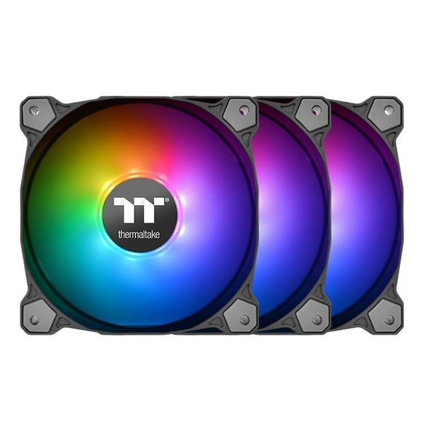 Miniatyrbild 1 av 13: Thermaltake Pure 12 ARGB Datorväska Fan 12 cm Svart 3 styck